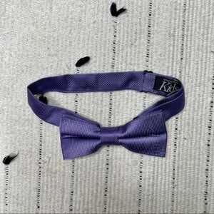 Nordstrom Kids Purple Silk Bow Tie